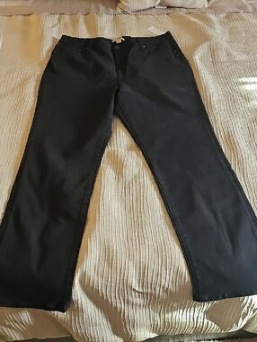 All Worthy by Hunter McGrady Black Straight Leg Jeans